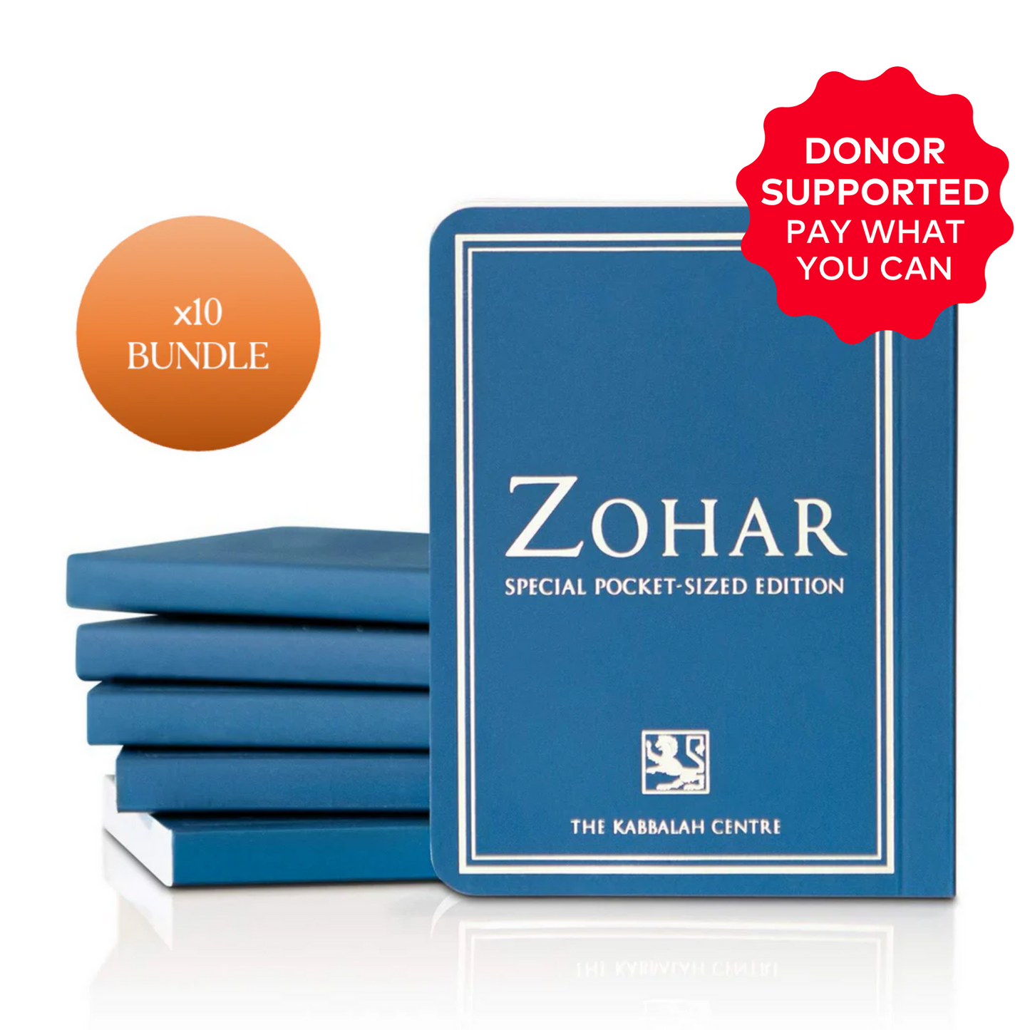Zohar Project: Bundle of 10 to 40 pocket-sized Zohars (Aramaic, Softcover)