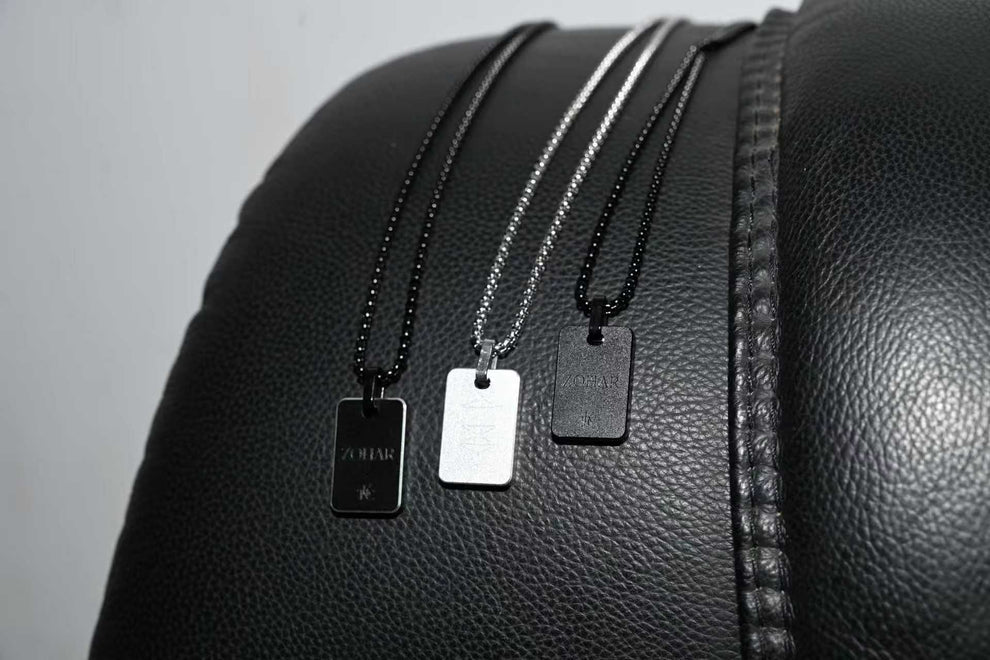 Nano Zohar Necklace - Full 23 Volume Aramaic Zohar Nano Inscribed Kabbalah Jewelry