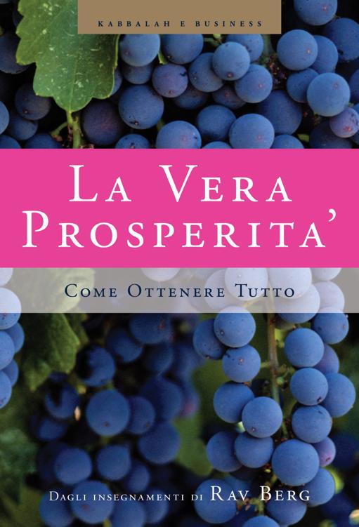 True Prosperity - La Vera Prosperita (Italian, e-book)