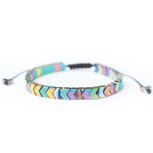 Metal Hearts and Arrows Bracelet