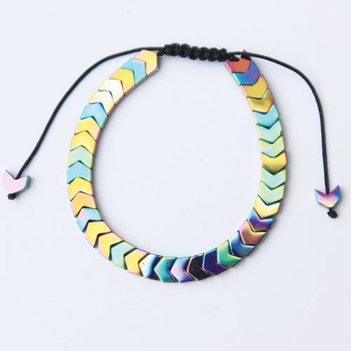 Metal Hearts and Arrows Bracelet