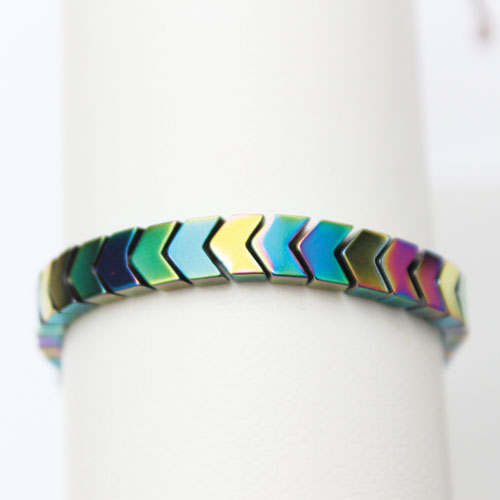Metal Hearts and Arrows Bracelet