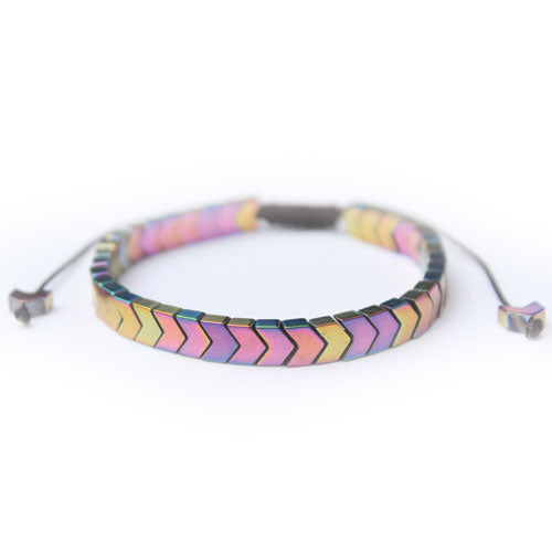 Metal Hearts and Arrows Bracelet