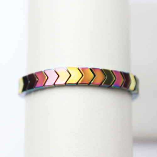Metal Hearts and Arrows Bracelet