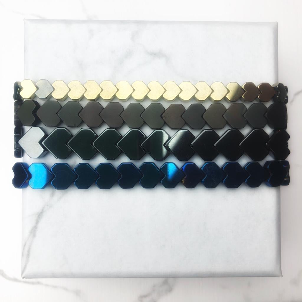 Metal Hearts and Arrows Bracelet