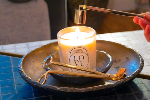 Candle Snuffer and Candle Wick Trimmer 2-in-1 Candle Accessory Set