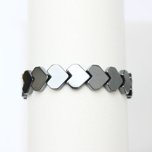 Metal Hearts and Arrows Bracelet