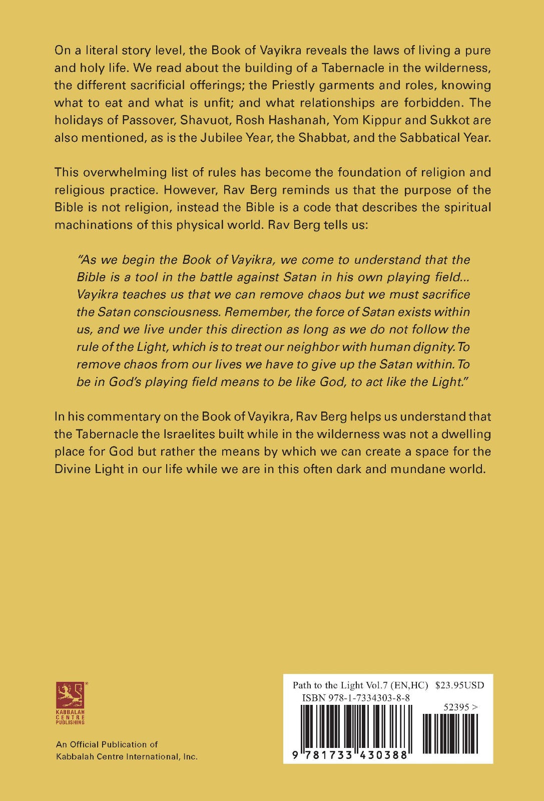 PATH TO THE LIGHT VOL. 7 (ENGLISH, HARDCOVER)