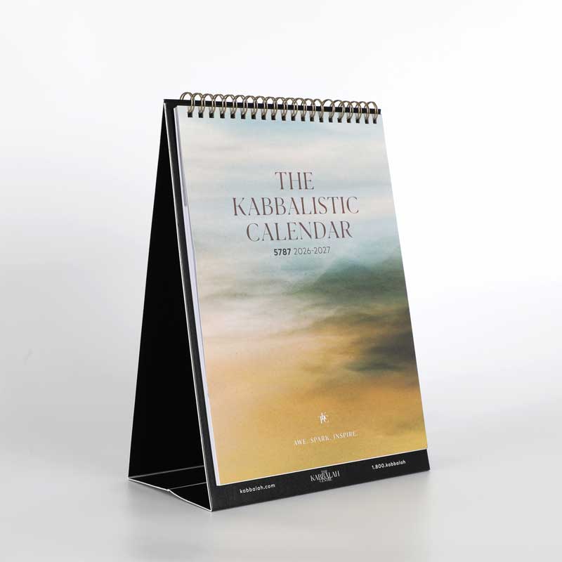 Kabbalistic Calendar: Desktop 2026-2027