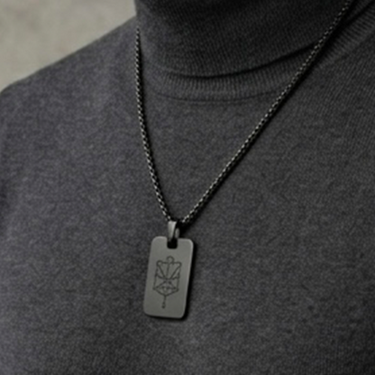 Nano Zohar Necklace - Full 23 Volume Aramaic Zohar Nano Inscribed Kabbalah Jewelry