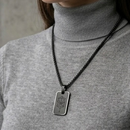 Nano Zohar Necklace - Full 23 Volume Aramaic Zohar Nano Inscribed Kabbalah Jewelry