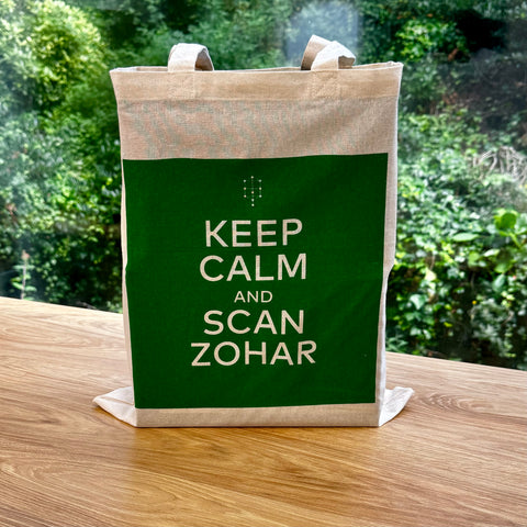 Scan The Zohar Tote Bag