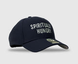 Spiritually Hungry Baseball Cap Hat (Navy Blue)