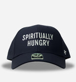 Spiritually Hungry Baseball Cap Hat (Navy Blue)