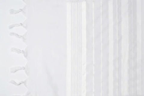 TALIT WOOL HAMEFOAR DELUXE WHITE BAIS YOSEF WHITE