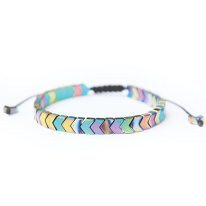 Metal Hearts and Arrows Bracelet