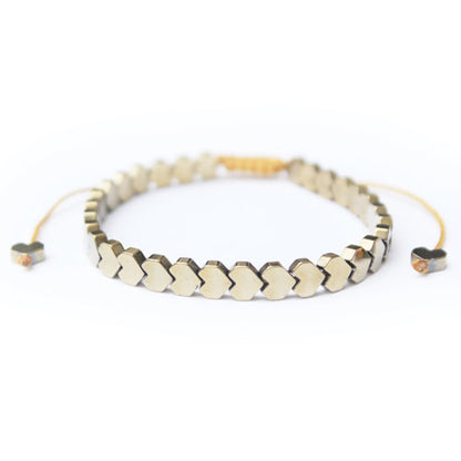 Metal Hearts and Arrows Bracelet