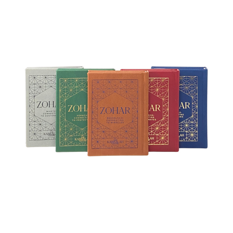 Mini Zohar - 5 Book Set (Aramaic, Hardcover)