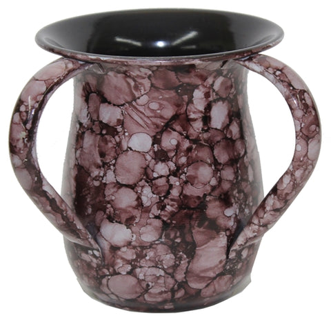 Hand Wash Cup (Stainless Steel Dark Marble)