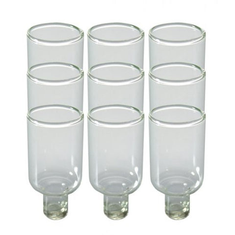 Menorah Glass Cups 9 Set